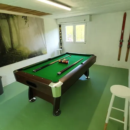 Feriehus La Ferme Vosgienne Bain Nordique, Billard Baby Foot Ping-Pong La Bresse