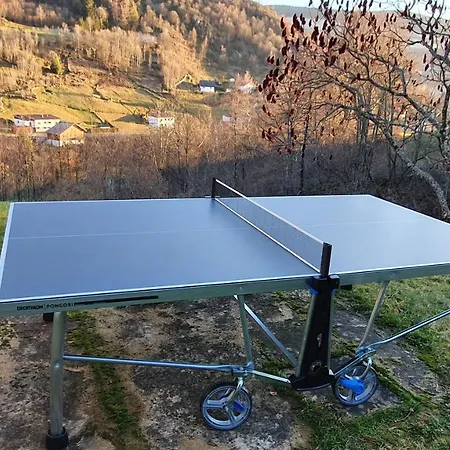 Feriehus La Ferme Vosgienne Bain Nordique, Billard Baby Foot Ping-Pong La Bresse